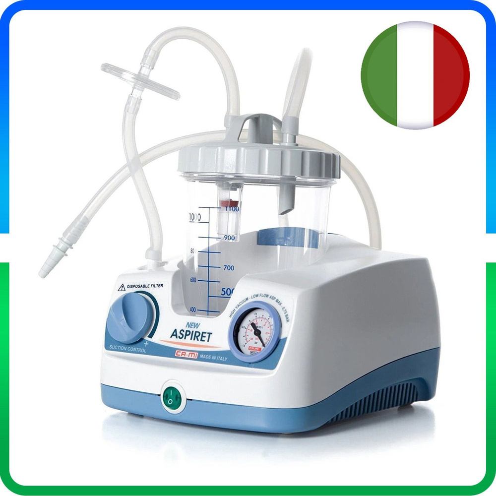 Аспиратор (отсасыватель) медицинский CA-MI New Aspiret купить на OZON ...
