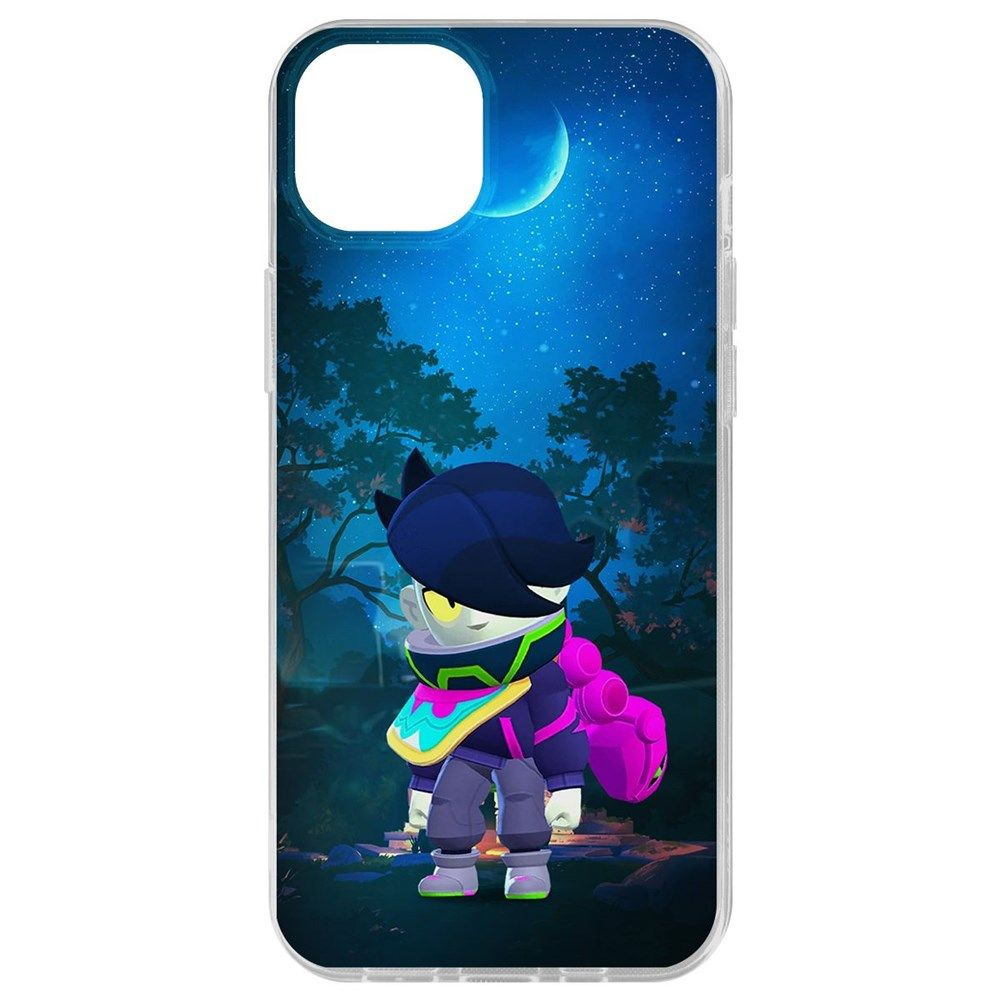 Krutoff Clear Case Brawl Stars IPhone 15 krutoff-clear-case-brawl-stars-iphone-15