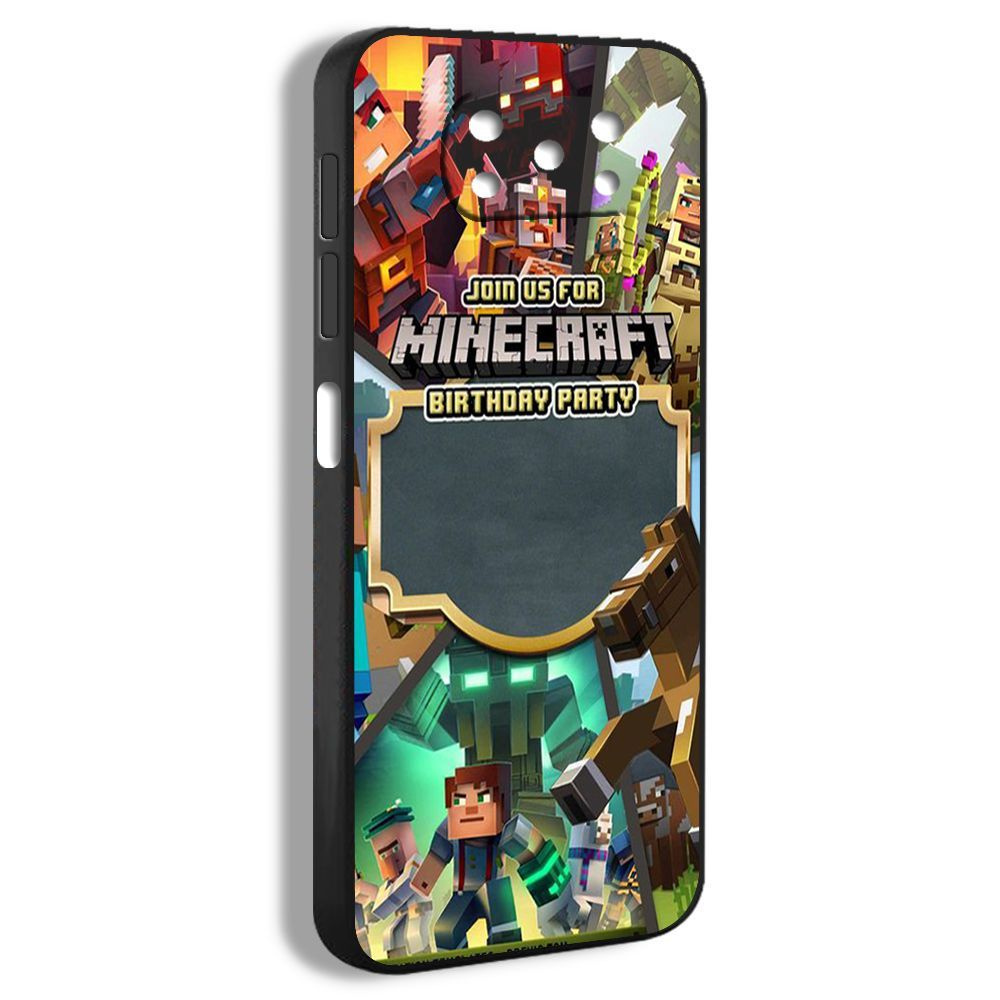 чехол для смартфона Подходит для xiaomi poco x3 nfc Minecraft Майнркатф игры  Криппер ремесло создавать EFC03 - купить с доставкой по выгодным ценам в  интернет-магазине OZON (1228419615)