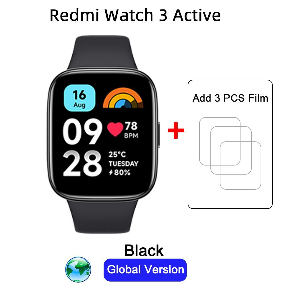 Redmi watch 3 active черный