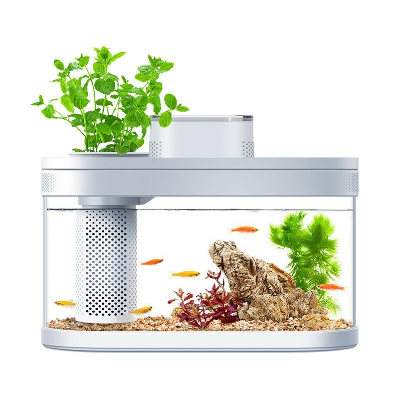 Аква-ферма Xiaomi Descriptive Geometry DESGEO C180 Smart Lazy Fish Tank Pro версия с Автокормушкой +Wifi #1