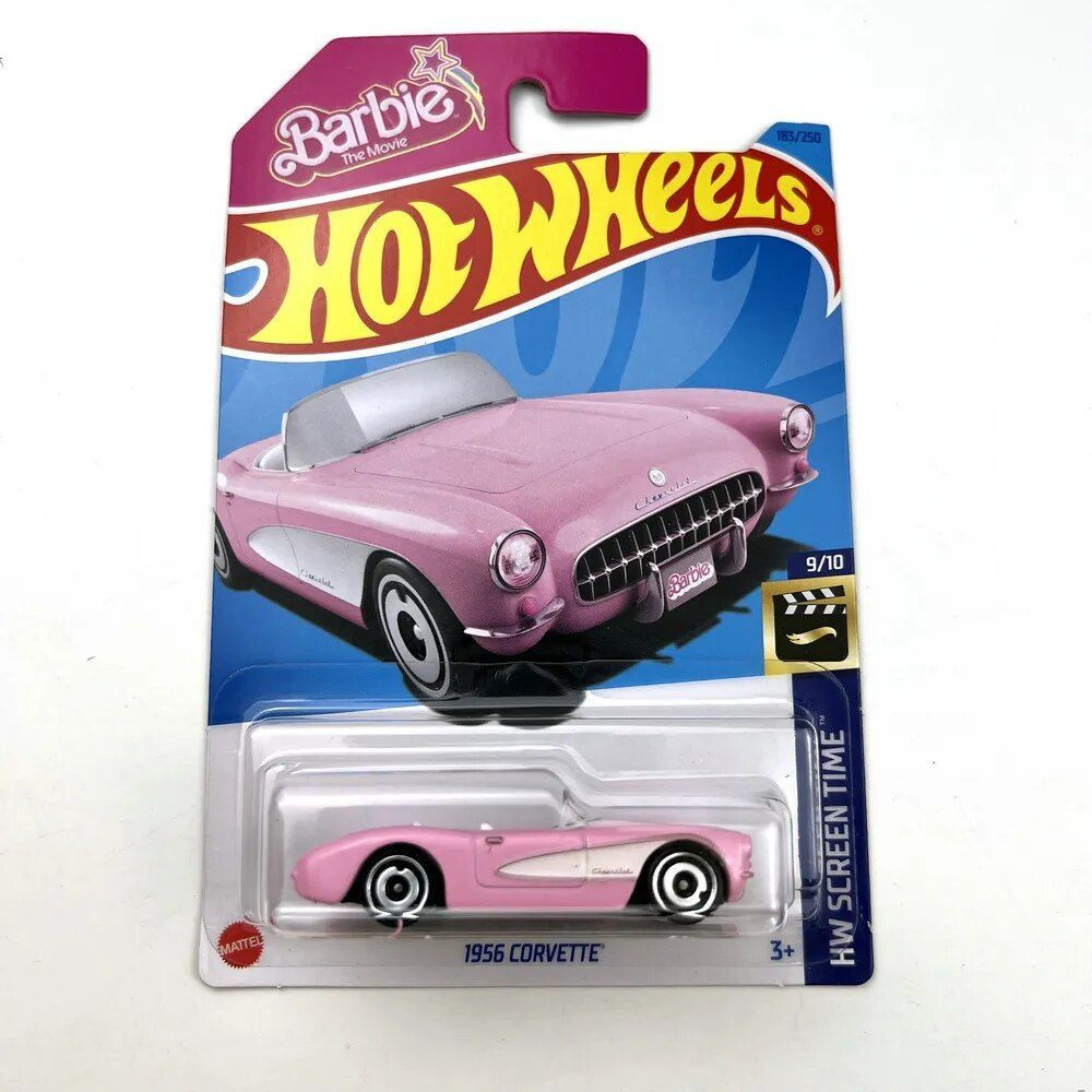 Hot Wheels 1956 Corvette Barbie OZON 1243438050