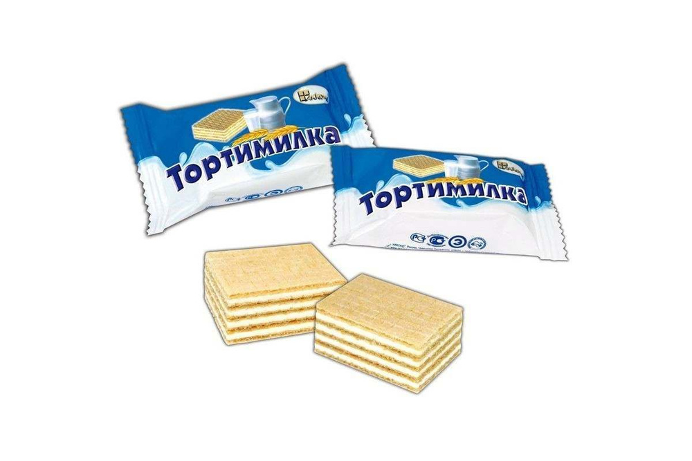 Десерт вафельный Тортимилка плюс 1кг - купить с доставкой по выгодным ...