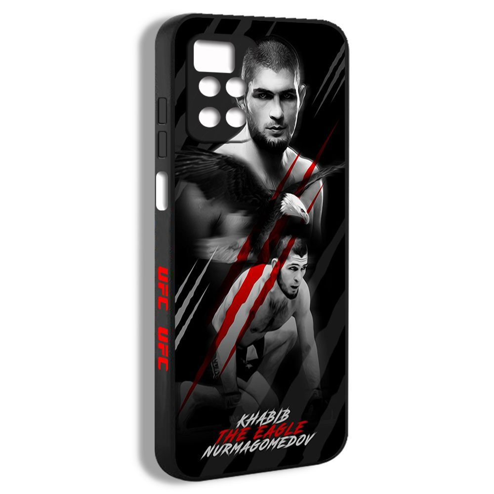 Чехол на Xiaomi Redmi 10 Prime UFC орел Хабиб Нурмагомедов UFC Хабиб SKL02  - купить с доставкой по выгодным ценам в интернет-магазине OZON (1248374253)