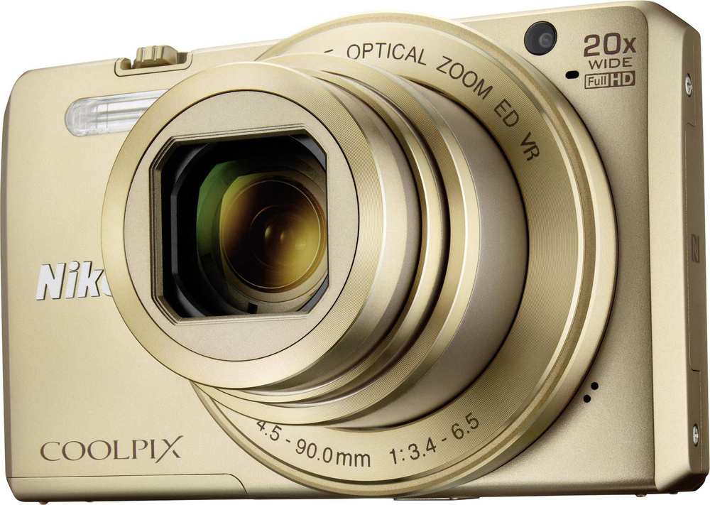 Nikon Coolpix S7000, Gold цифровая фотокамера купить на OZON по