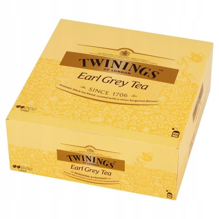Twinings Earl Grey 2гx100 пак черный ароматизированный чай #1