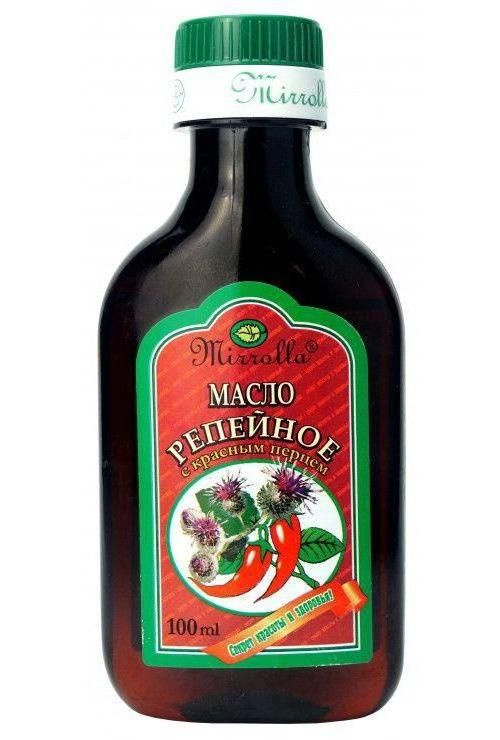 Масло репейное с красным перцем, 100 мл - купить с доставкой по ...