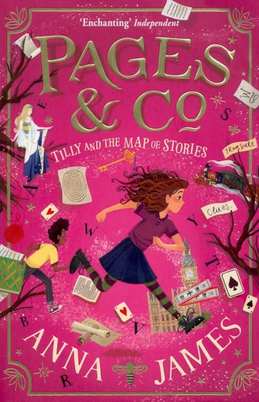 Pages & Co. Tilly and the Map of Stories James Anna купить с