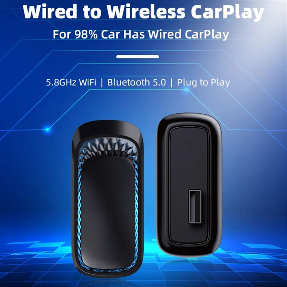 RGB беспроводной Carplay Dongle Mini Box Connect Bluetooth WiFi(USB ...