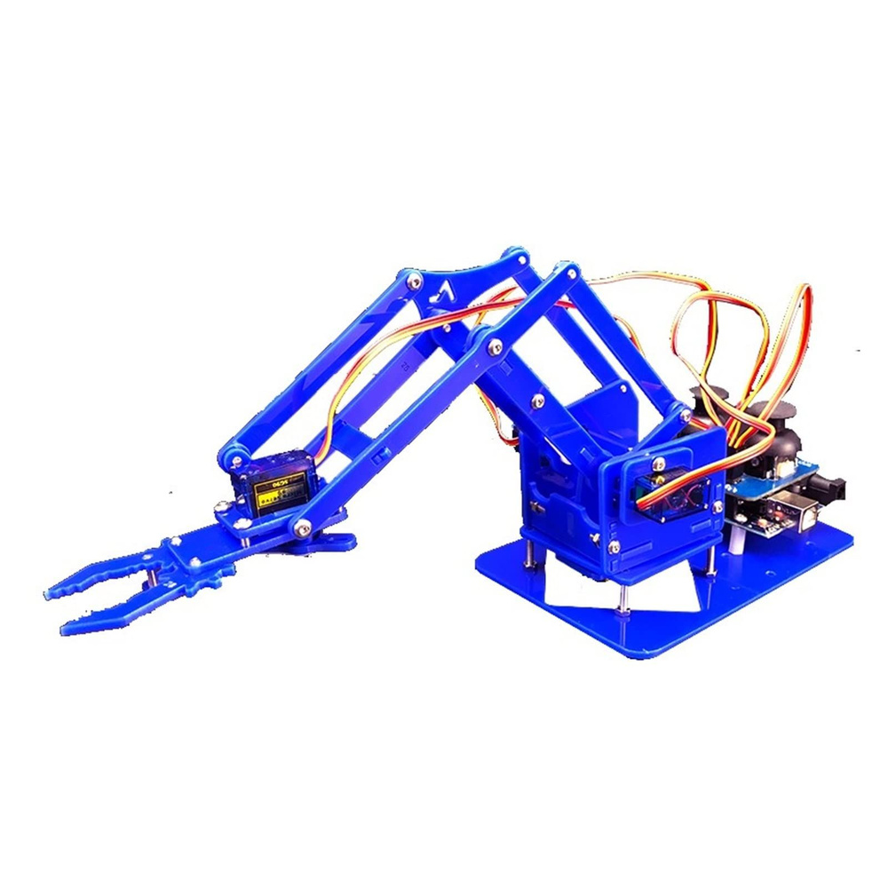 Набор для сборки и моделирования на базе Arduino UNO \"Робот-манипулятор ...