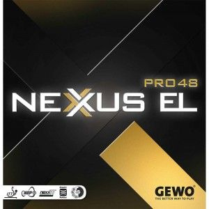 Накладка для ракетки для настольного тенниса Gewo NEXXUS EL PRO 48 max черная  #1