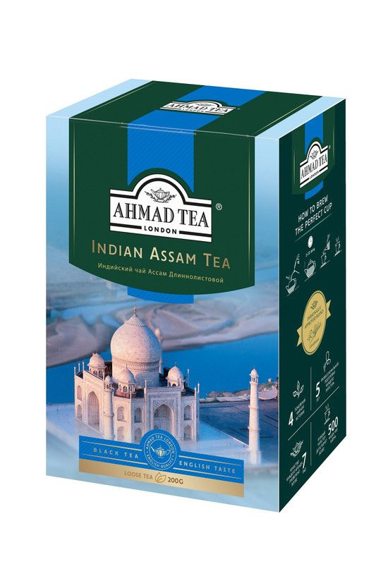 Чай Ahmad Tea Индийский ассам чёрный длиннолистовой, 200г #1
