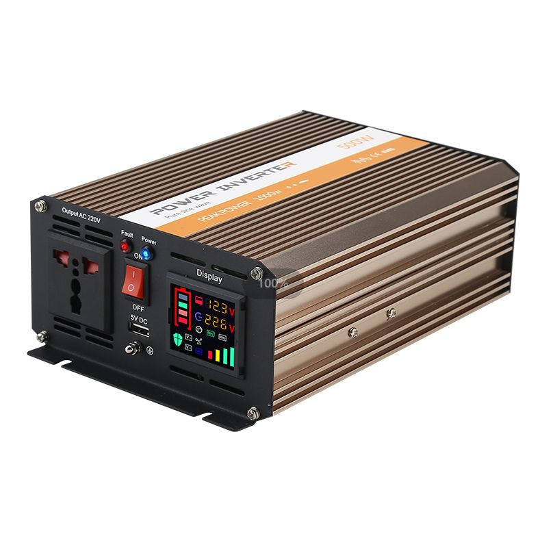 Инверторы с чистой синусоидой (двойное напряжение) 12/24VDC 500W купить ...