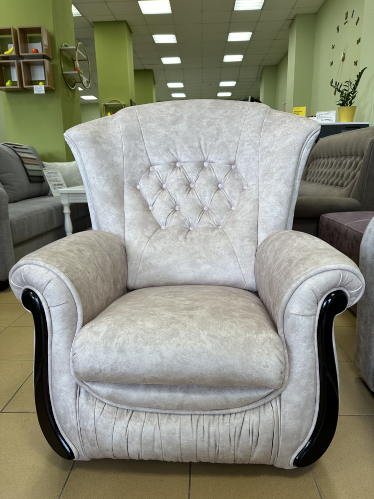 Кресло для отдыха "Фаворит", 1 шт., 87х100х100 см, Микровелюр купить c ...