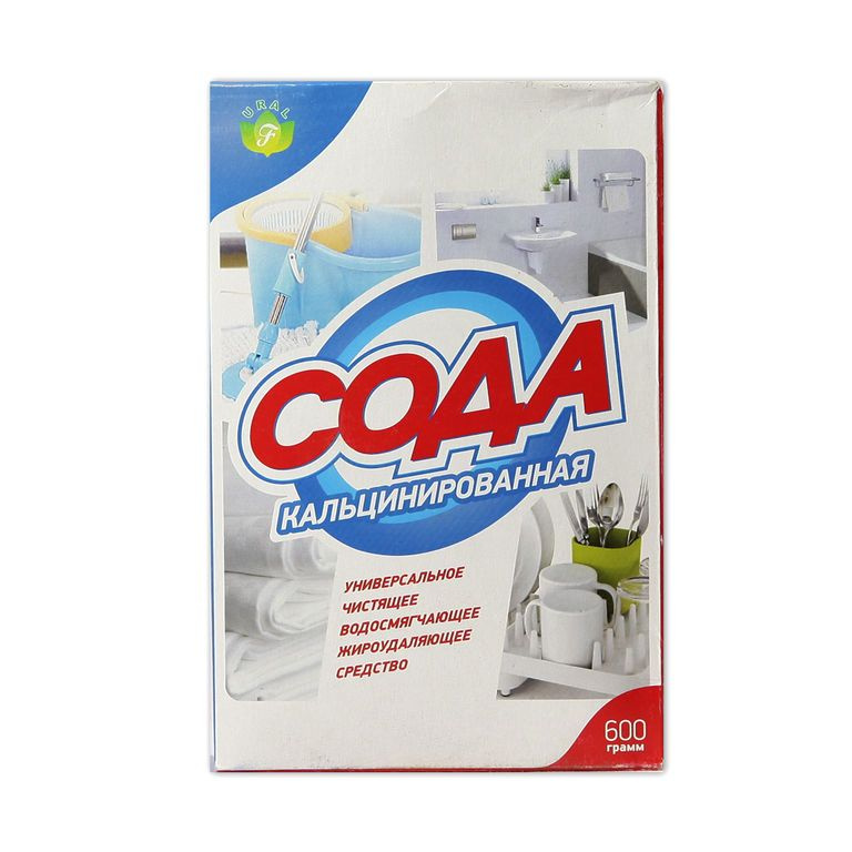 Сода кальцинированная порошок 600 г (короб) - купить с доставкой по ...