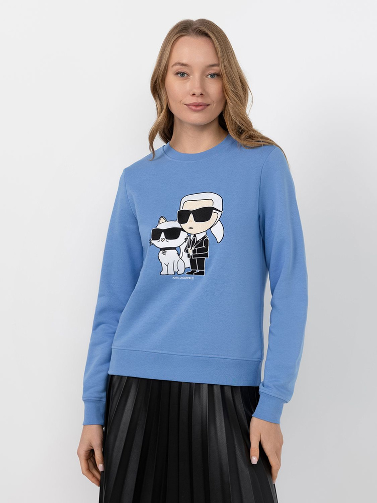Свитшот Karl Lagerfeld - купить с доставкой по выгодным ценам в ...