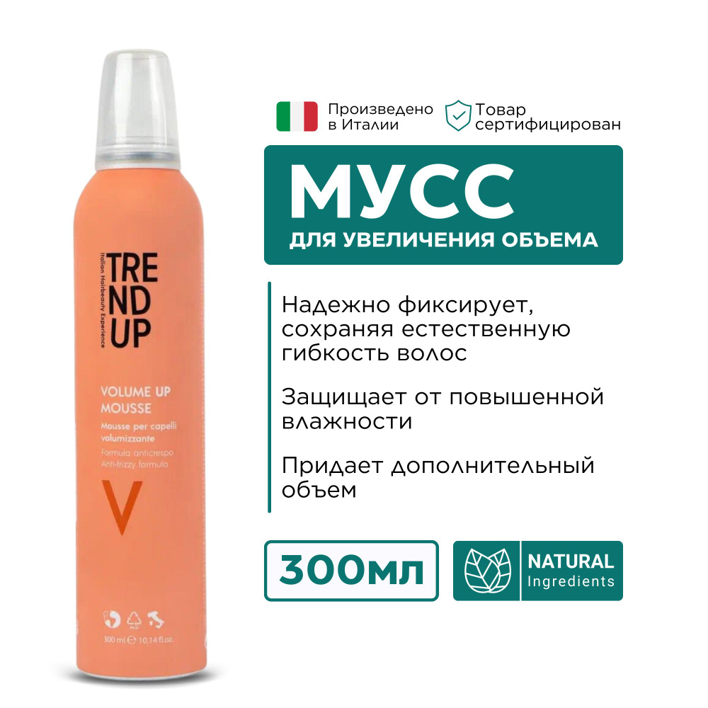 Профессиональный мусс для увеличения объема с сильной фиксацией и ...