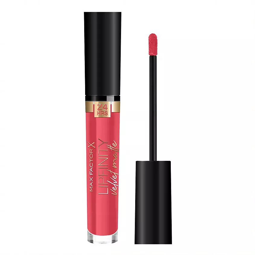 MAX FACTOR Помада для губ матовая LIPFINITY, № 25 Red Luxury, 3.5 мл #1