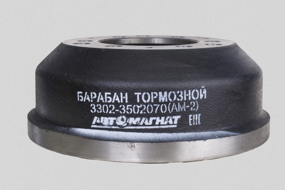 Барабан тормозной ГАЗ-3302 ГАЗель (крашенный) "Автомагнат", 3302 ...
