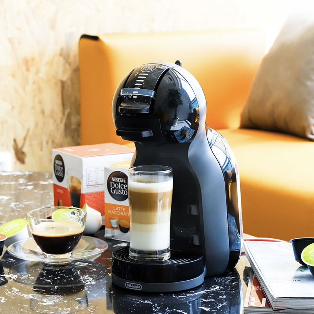 Капсульная кофемашина Nescafe Dolce Gusto MINI MEC, шоколадный, черный  купить по выгодной цене в интернет-магазине OZON (1360185458)