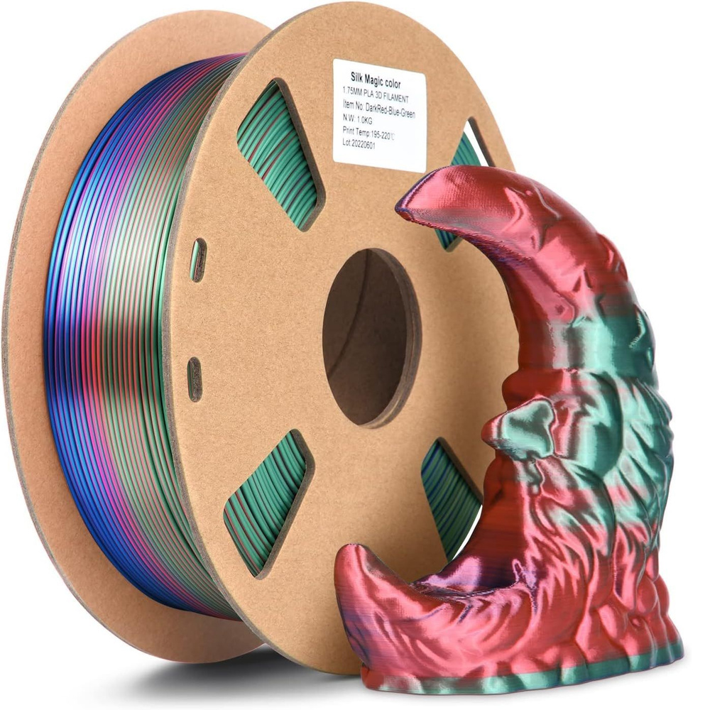 Пластик для 3D принтера Silk Magic Color PLA 1kg/roll 1.75mm ...