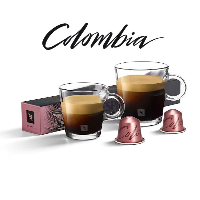 Кофе в капсулах Nespresso COLOMBIA, 10 шт., для кофемашин Original #1