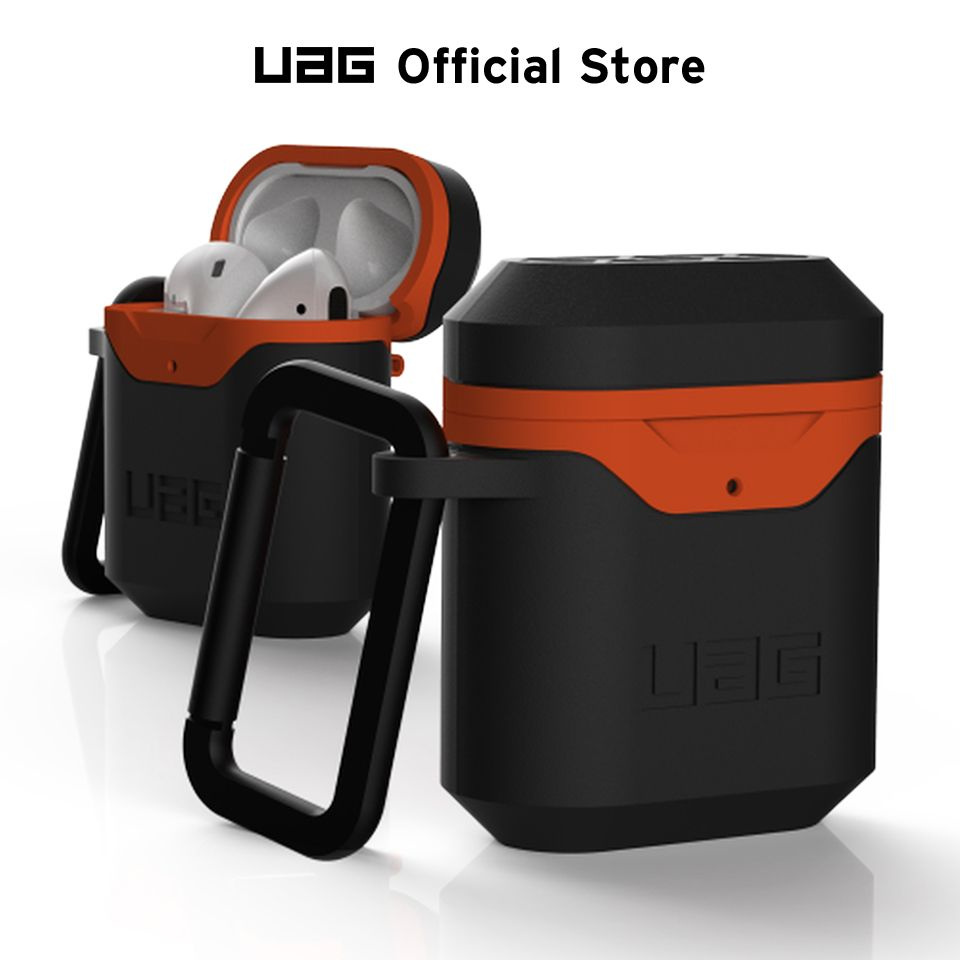 Защитный чехол UAG AirPods 1/2 поколения стандартная версия с жестким корпусом и съемным карабином для #1