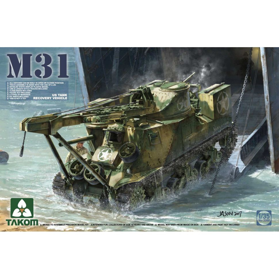 Takom 1/35 Ремонтно-эвакуационная машина M31