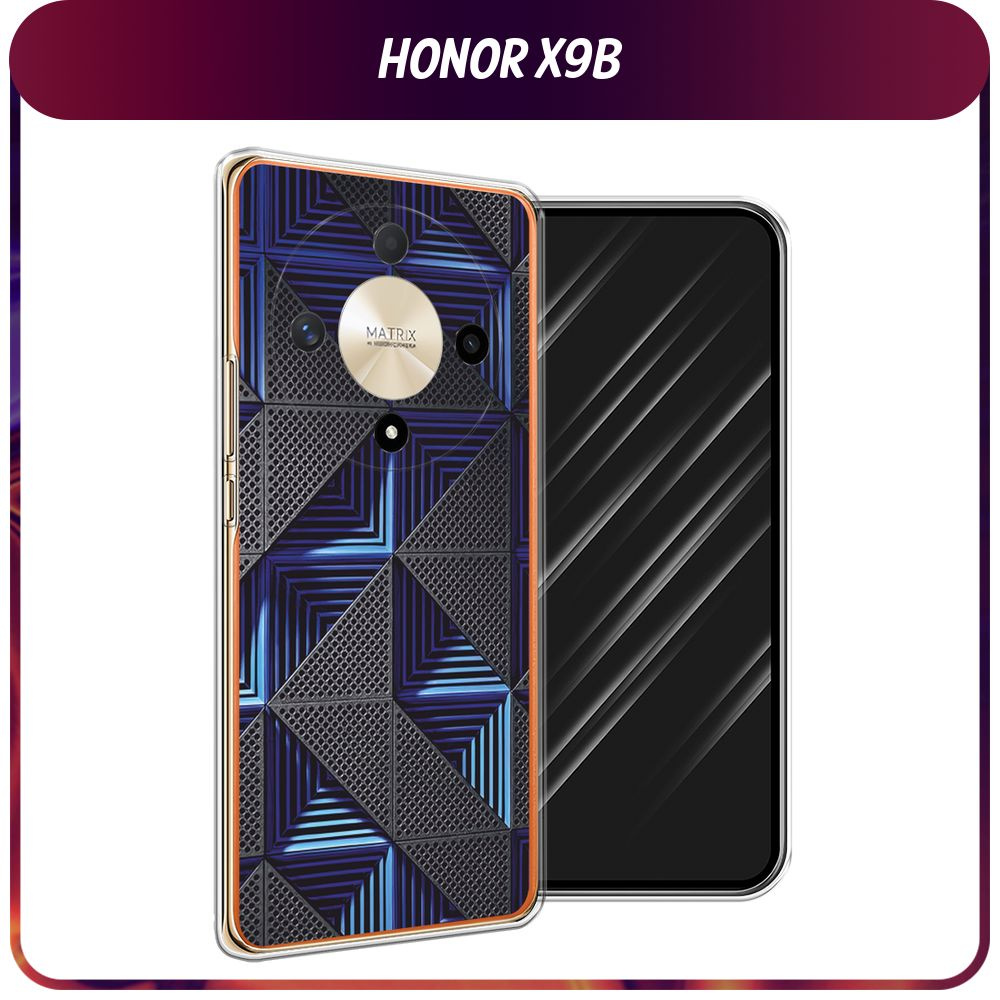 Силиконовый чехол на Honor X9B / Хонор X9B "IBM" #1