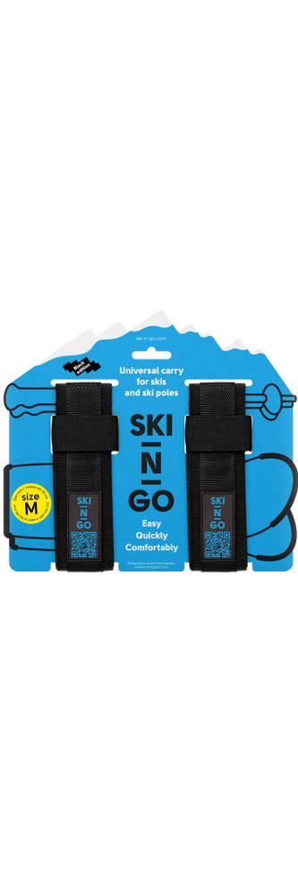 Приспособление Для Переноски Лыж И Лыжных Палок Ski-N-Go 60-95 Black (Eur:m)  #1