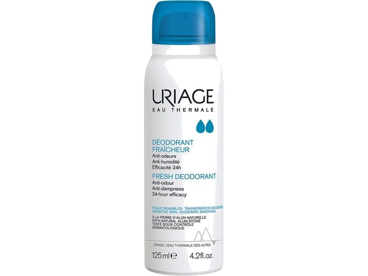ОСВЕЖАЮЩИЙ ДЕЗОДОРАНТ-СПРЕЙ С КВАСЦОВЫМ КАМНЕМ Uriage FRESH DEODORANT ...