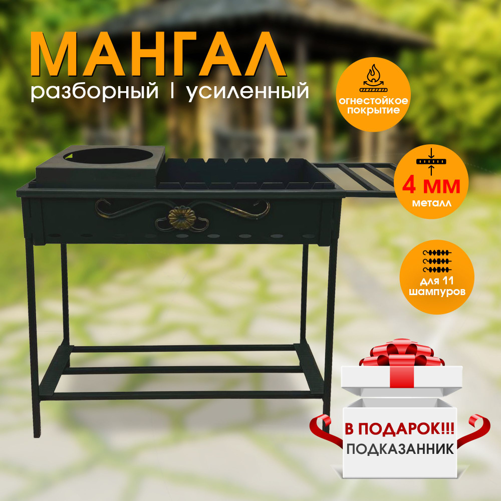 Как сделать разборный мангал своими руками? | Челябинск