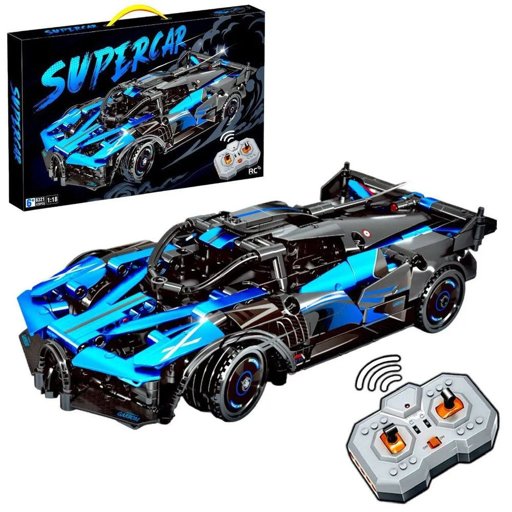 Конструктор гоночная машина на пульте управления - купить с доставкой ...