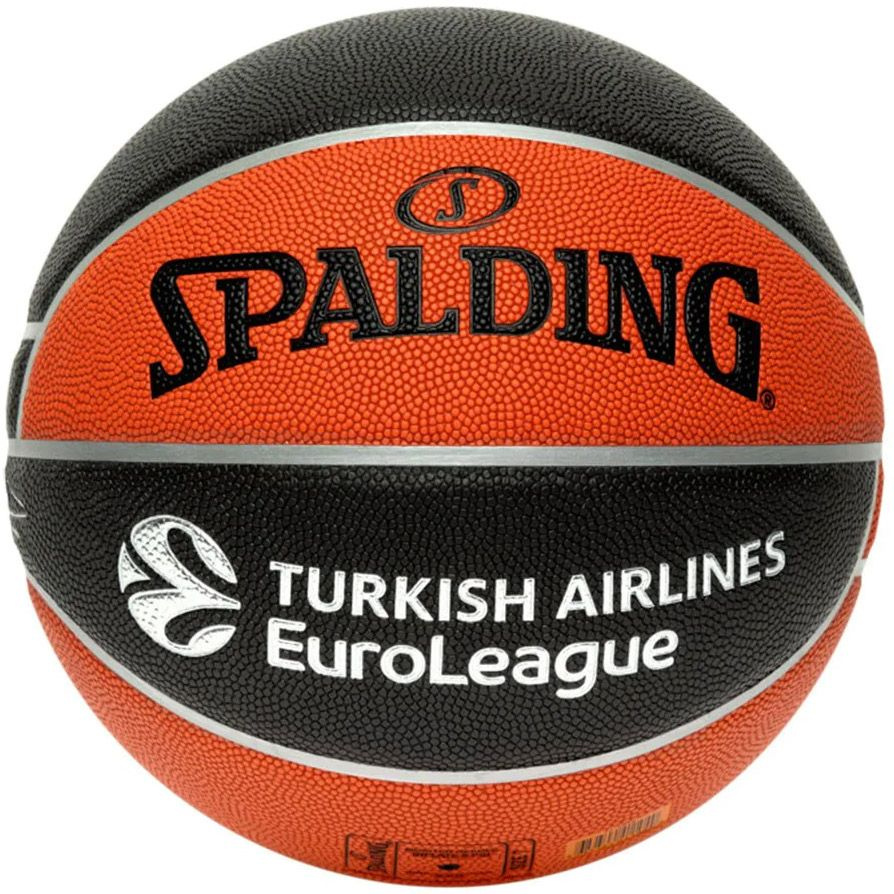 Мяч баскетбольный Spalding Excel TF-500 Euroleague, 77101z, р.7 #1