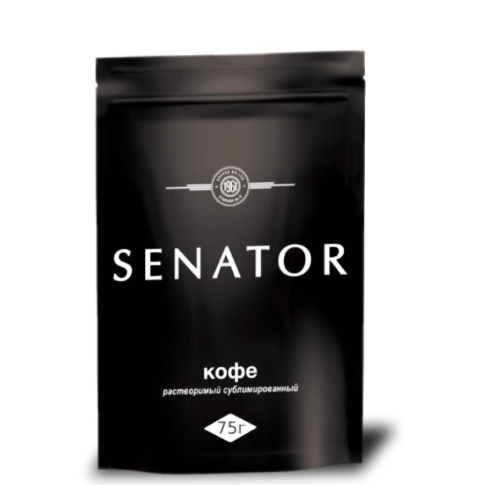 Кофе растворимый сублимированный Senator 75 г. #1