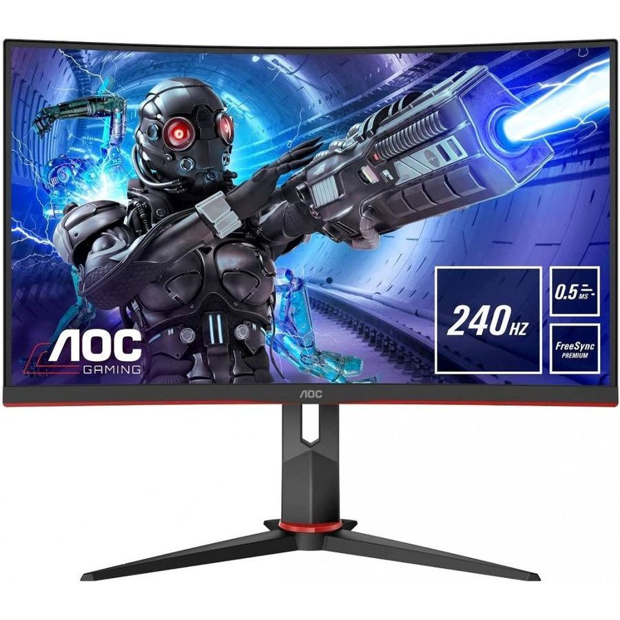 AOC 27" Монитор C27G2ZE, черный #1