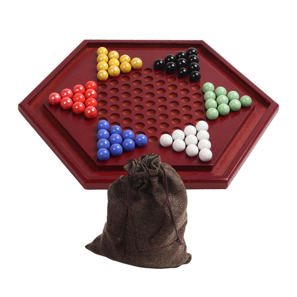 Китайские шашки шестиугольная настольная игра игрушка шашка 35смx1,8см ...