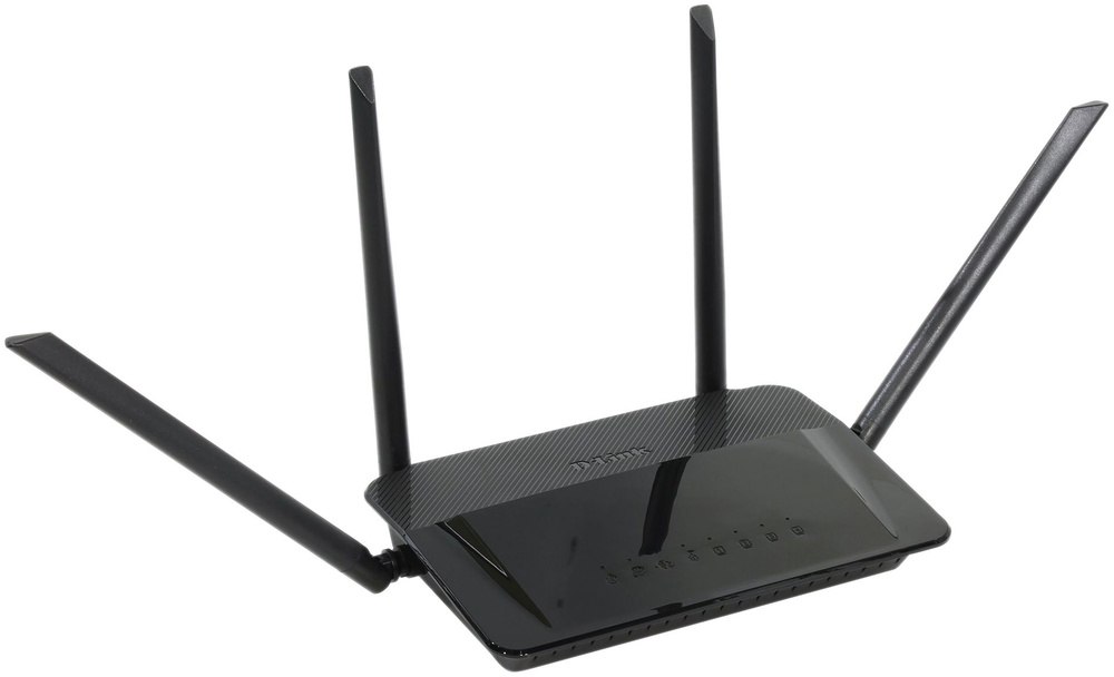 Роутер D-Link беспроводной DIR-822/RU AC1200 10/100BASE-TX черный ...