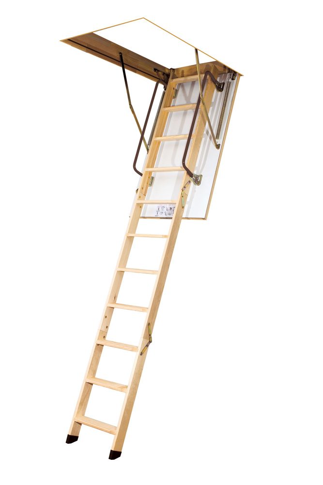 Чердачная лестница Fakro LWK складная 70х140х305см с секциями #1