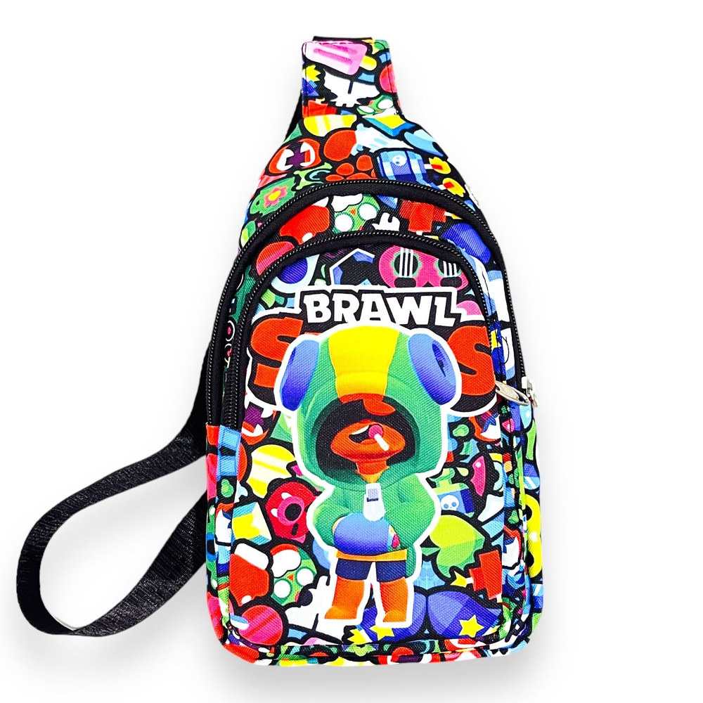 Рюкзак детский Бравл Старс для мальчика девочки. Сумка через плечо ...