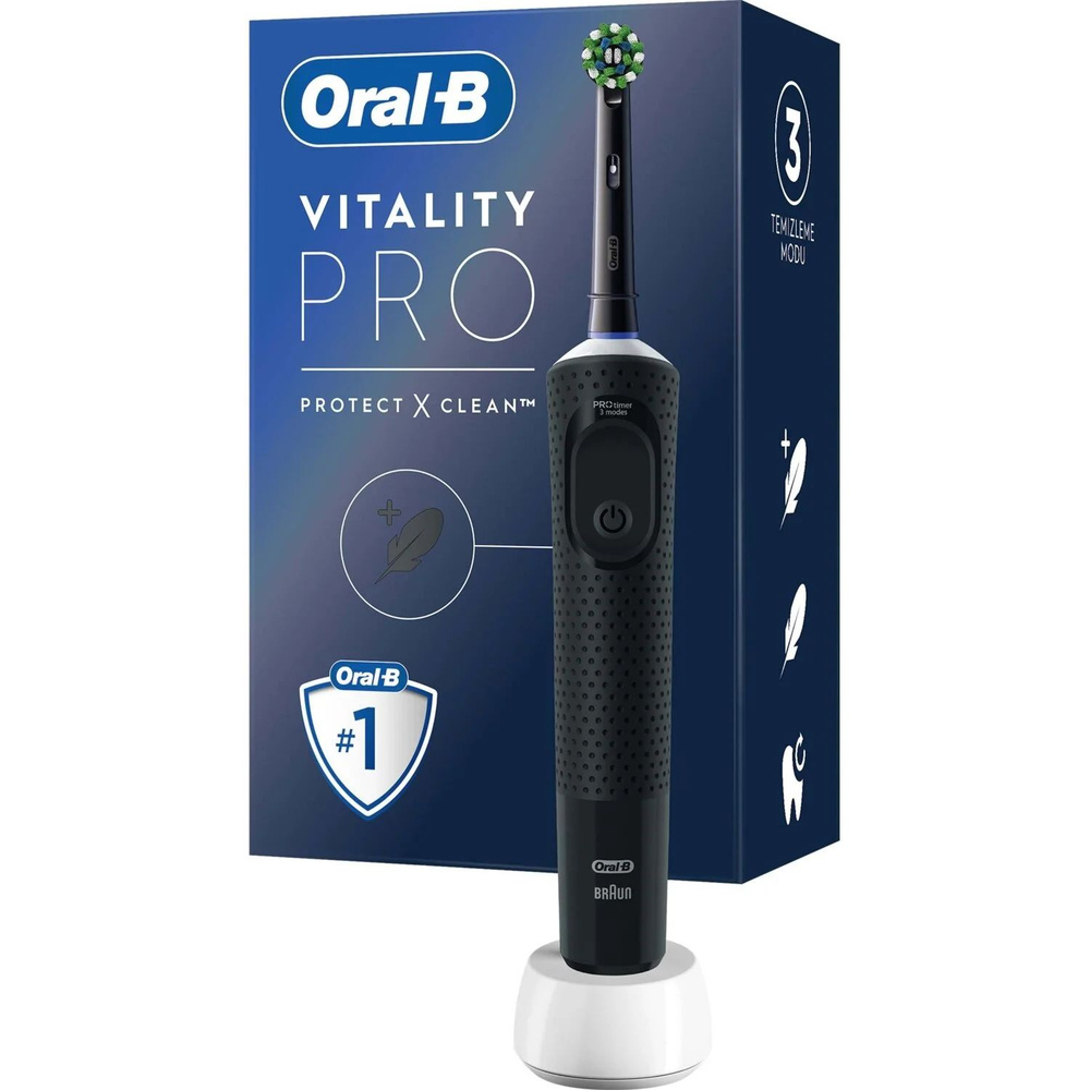 Oral-B Электрическая зубная щетка D103, черный #1