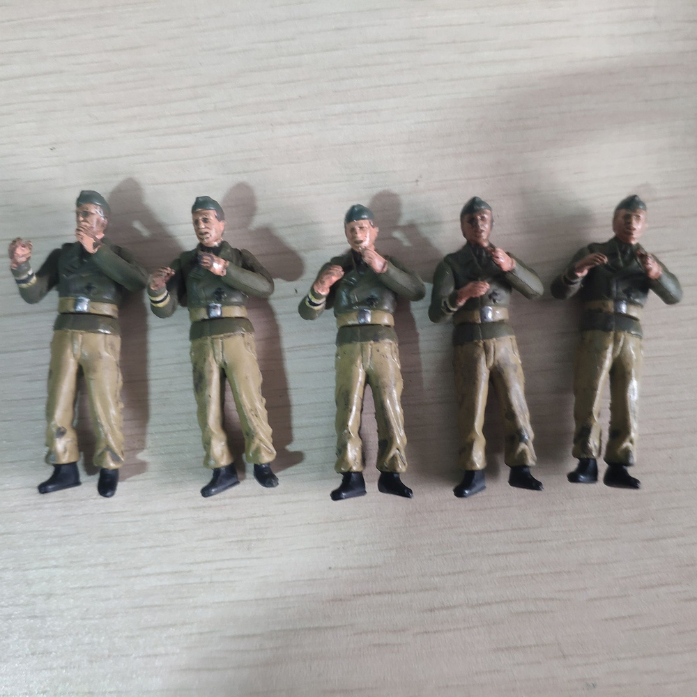 5 шт. Вторая мировая война, солдатиков . Масштаб 1:32 , 21st Century ...