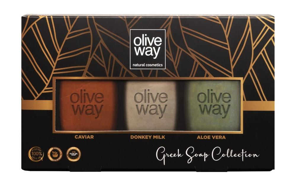 Набор мыла для тела / Oliveway Olive Oil Greek Soap Collection Set II #1