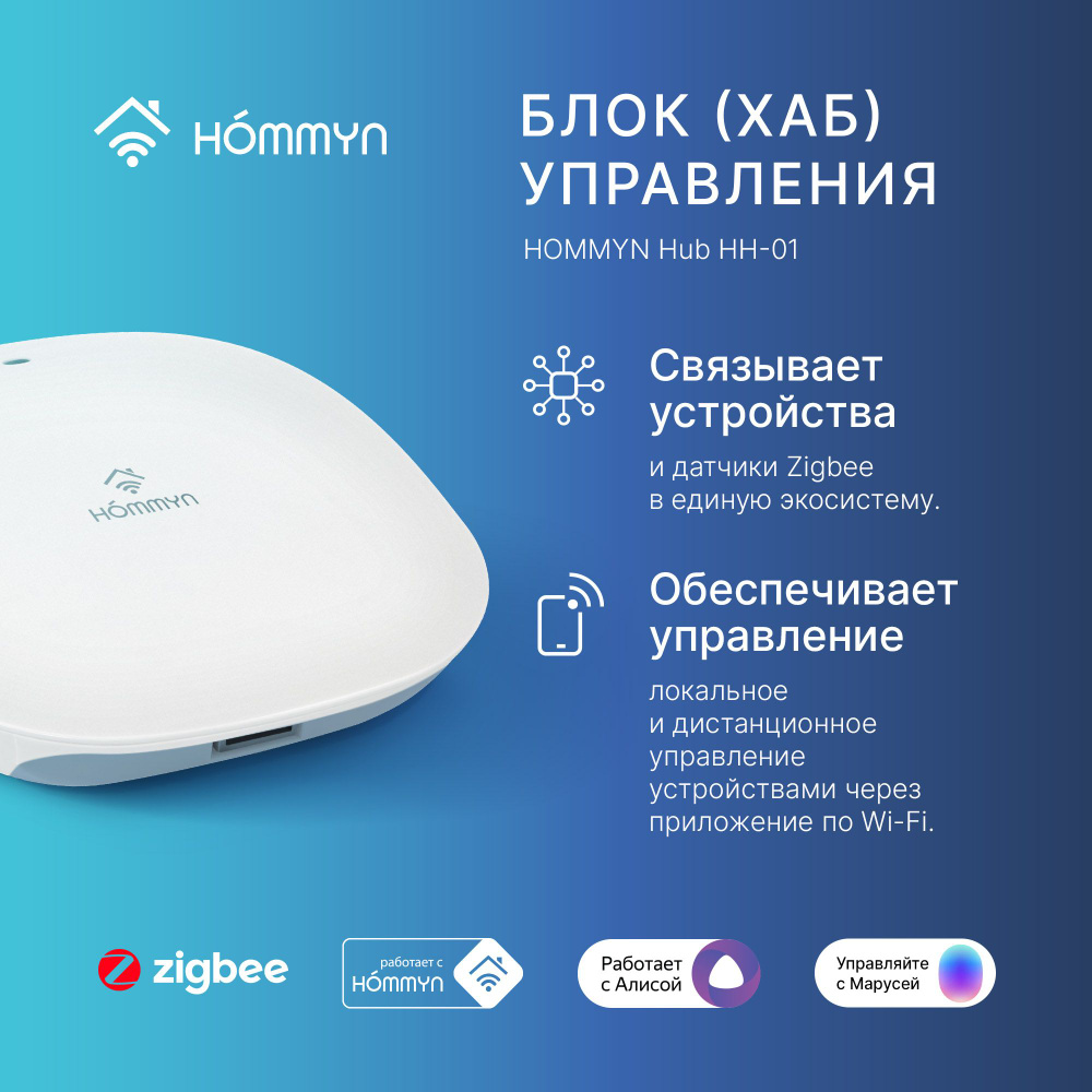 Блок управления HOMMYN Hub HH-01 Хаб