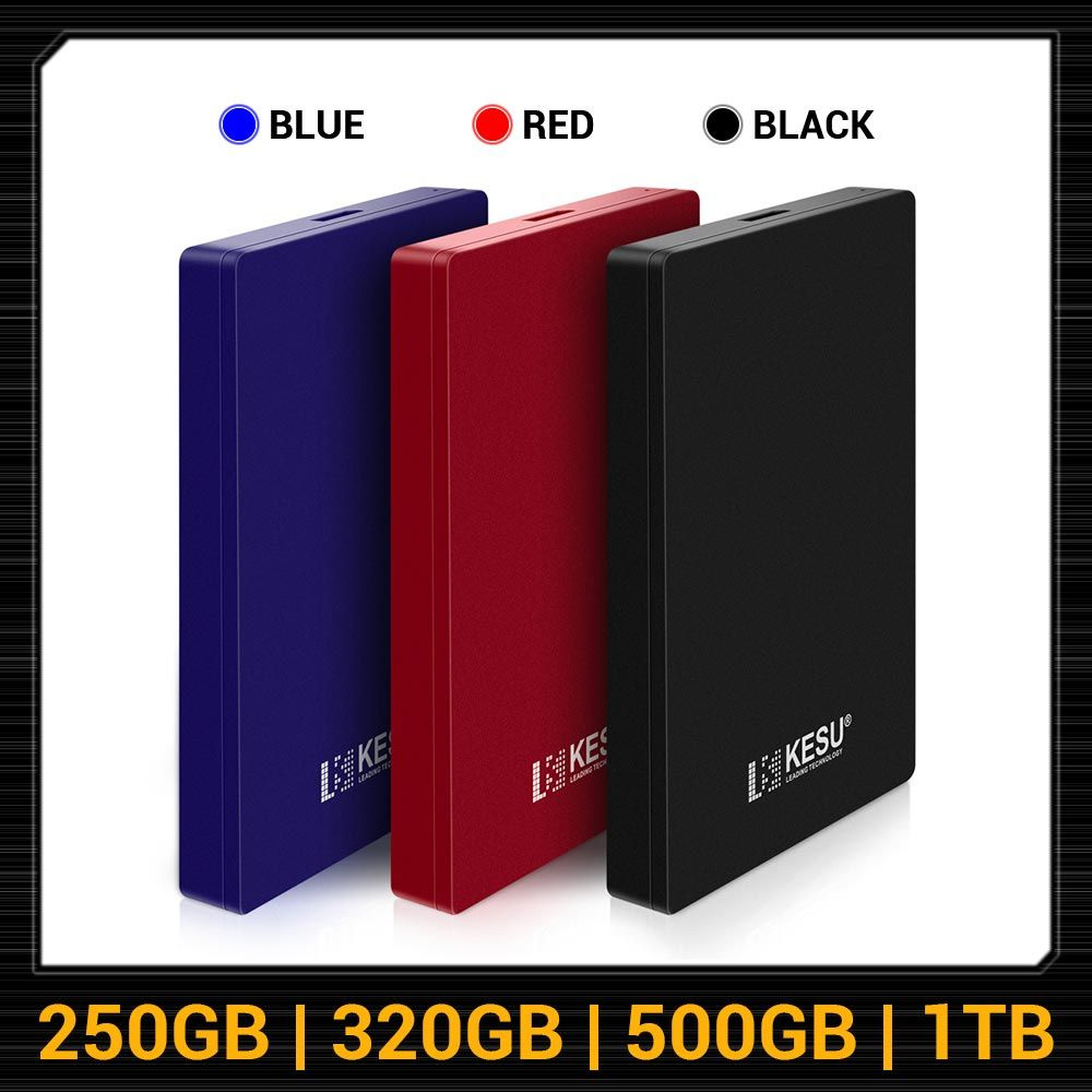 KESU 1 ТБ Внешний жесткий диск KESU HDD (HDD), красный - купить с ...