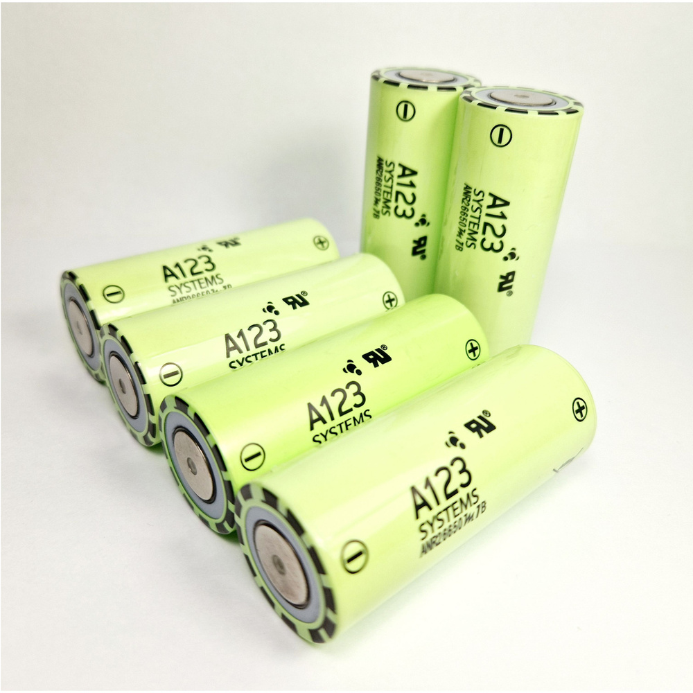 Аккумуляторная батарейка 26650, 3,6 В, 2500 мАч, 6 шт - купить с ...