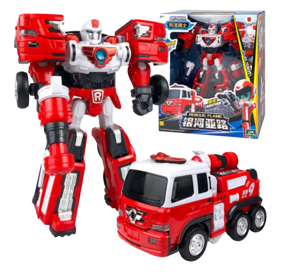 Трансформер Tobot RESCUE FLAME ТОБОТ ШАТТЛ, Young Toys - купить с ...