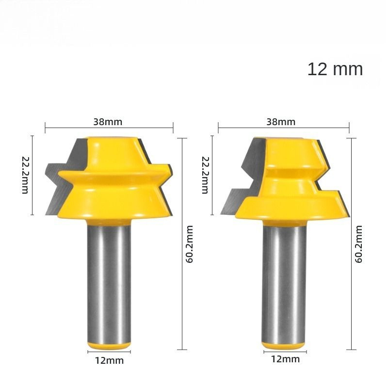 Комбинированная, Для углового сращивания Нож для фрезы Т-образная фреза ...