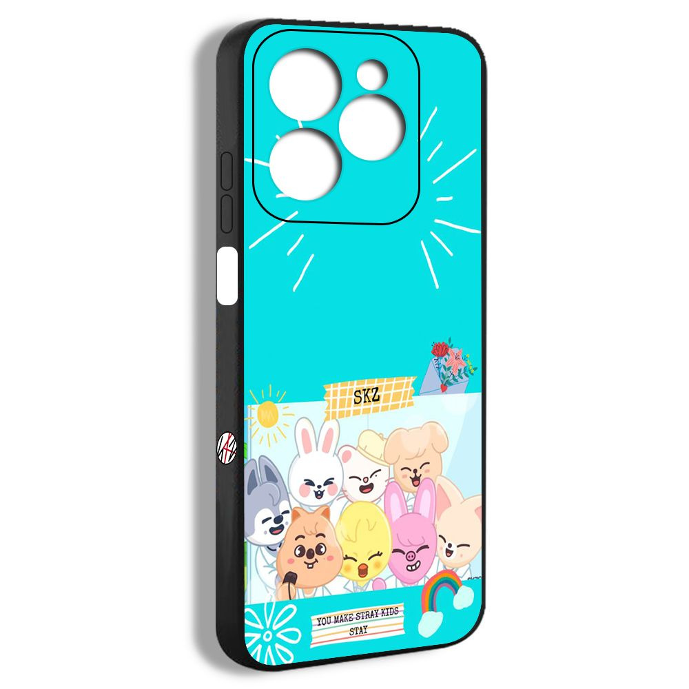 чехол для смартфона Подходит для Tecno Spark Go 2024 стрэй кидс Stray ...