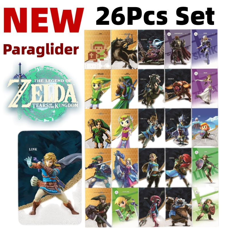 В наличии Nintendo Legend Of Zelda Amiibo Cards Breath Of The Wild ...